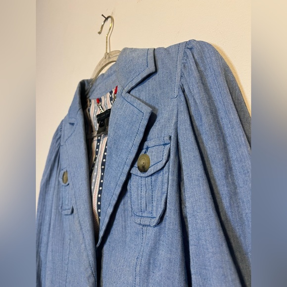 Marc by Marc Jacobs Y2K light blue blazer - Picture 4 of 7